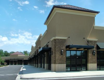 Commercial Building Stucco Finish